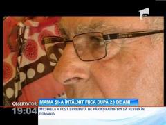 Si-a strans mama in brate, dupa 23 de ani!