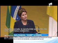 Noi proteste in Brazilia cu ocazia vizitei Papei Francisc