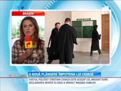O noua plangere impotriva lui Cristian Cioaca