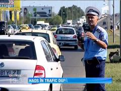 Accident in zona Baneasa