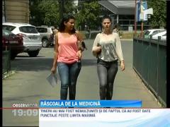 Suspiciuni de frauda la examenul de admitere de la Universitatea de Medicina si Farmacie "Carol Davila"