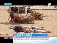 Intreaga Europa, cuprinsa de canicula