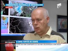 Astazi, sunt anuntate 50 de grade Celsius la soare