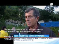 Credinciosi morti, dupa ce autocarul in care se intorceau dintr-un pelerinaj a s-a prabusit intr-o prapastie