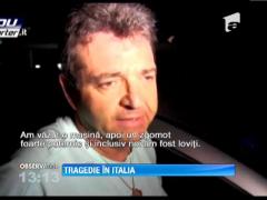 Update! Italia: Un autocar a plonjat intr-o rapa adanca de 30 de metri. Cel putin 38 de oameni au murit