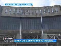 Spania: 79 de capete de acuzare pentru omucidere din imprudenta impotriva mecanicului de tren