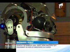 Robot pe post de barman, in Germania