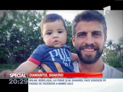 Bebelusul lui Pique si al Shakirei face senzatie pe Internet