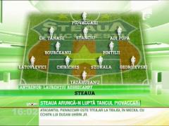 Steaua ataca Georgia cu "tancul" Piovaccari