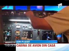 Cabina de avion in casa