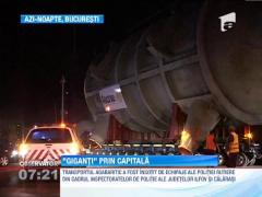 Doua reactoare, cu o greutate de 260 de tone fiecare, au plecat din Depoul IMGB catre Portul Oltenita