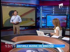 Costurile curateniei din Ministere