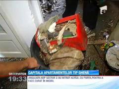 Apartament plin cu 15 tone de gunoi, curatat cu forta de autoritati!