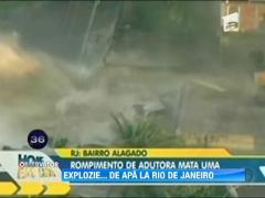 Brazilia: Jetul de apa provenit din explozia unei canalizari a ucis un copil