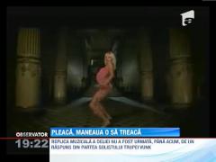 Delia Matache, manea cu dedicatie pentru solistul trupei Vunk