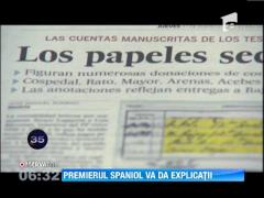 Premierul spaniol Mariano Rajoy, acuzat ca a primit donatii ilegale de la magnati din sectorul constructiilor