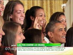 I-au pus coarne lui Obama!