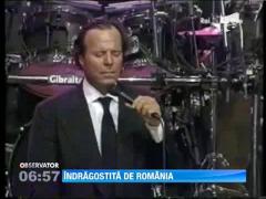 Julio Iglesias a anuntat ca va sustine un concert la Bucuresti