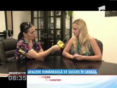 O romanca, la conducerea uneia din cele mai mari companii de transport rutier din Canada