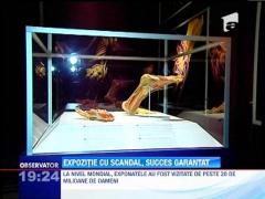 Expozitia "The Human Body" a fost un succes garantat
