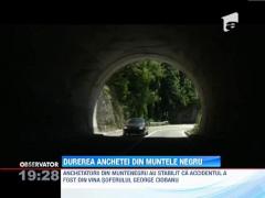 Anchetatorii din Muntenegru vor trimite autoritatilor romane concluziile accidentului de autocar