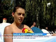 Slapii dauneaza grav sanatatii! Papucii deformeaza piciorul si favorizeaza bolile de piele