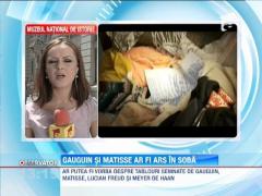 Expertii Muzeulului National de Istorie: tablourile furate din Olanda au ars in soba