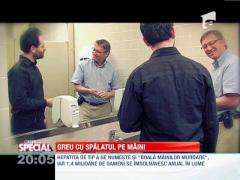 OBSERVATOR SPECIAL: Romanii nu stiu sa se spele pe maini