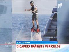 Leonardo DiCaprio a practicat flyboard-ul in Ibiza