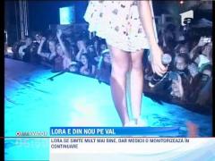 Lora si-a revenit! A cantat in deschidere la J. Balvin