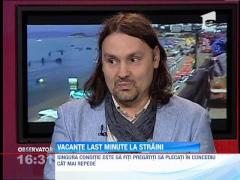 Vacante "last minute" in strainatate