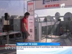 Zeci de rusi au participat la o cursa inedita