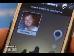 Accesarea contului bancar prin telefonul mobil s-ar putea face doar cu o poza