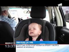 O fetita din Marea Britanie, cel mai tanar si cel mai talentat fan al lui Elvis Presley