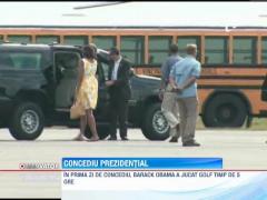 Concediu prezidential pentru Barack Obama