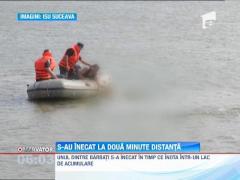 Suceava: Doi barbati s-au inecat la doua minute distanta unul fata de celalalt