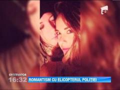 Romantism cu elicopterul politiei, in Las Vegas