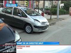 Baia Mare: Directorul unui centru comunitar a facut dezastru pe sosea