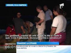 Un adolescent a murit inecat intr-un strand din Cluj-Napoca