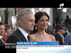 Michael Douglas a semnat actele de divort cu Catherine Zeta-Jones