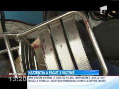 Neatentia unui sofer a bagat in spital trei persoane