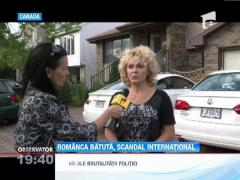 Romanii din Canada sunt scandalizati de cazul doctoritei care a fost batuta de un politist, in plina strada