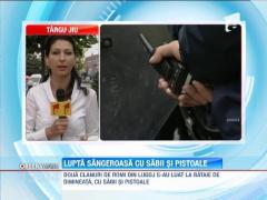 Lugoj: Bataie cu sabii si pistoale intre doua clanuri de rromi