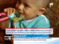 Vreau sa ajut! Ianis Gabriel s-a nascut cu o malformatie congenitala grava