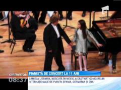 Pianista de concert, la doar 11 ani