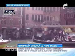 Un turist german si-a pierdut viata dupa o plimbare cu gondola