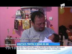 Parintii bebelusului fara picioare si o mana isi cauta dreptatea in instanta