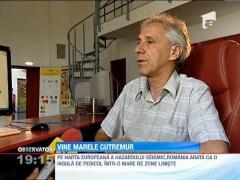 Romania, pe harta seismica europeana cu risc mare de cutremure devastatoare