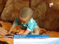 Update! Vreau sa ajut: Ianis Gabriel s-a nascut cu o malformatie congenitala grava