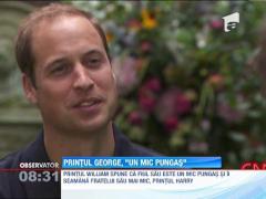 Printul William, primul interviu de la nasterea baietelului sau